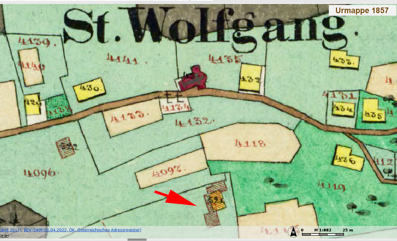 Meschach Nr 4 / Urmappe ?sterreichisches Adesssregister